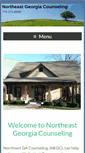 Mobile Screenshot of northeastgacounseling.com